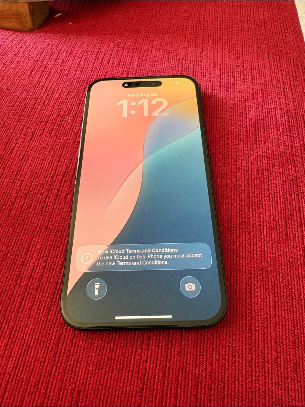 Apple iPhone in Black with Colorful Display 16 plus almost new. No damaged .